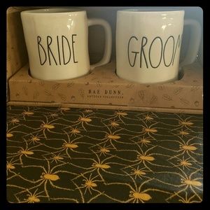 Rae Dunn Bride and Groom coffee set